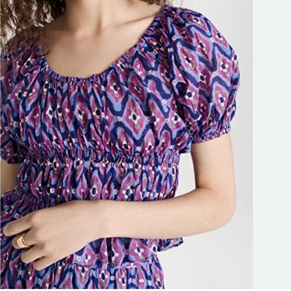 Banjanan Halo Top in Surreal Dream Granada Pink Purple Small - Picture 2 of 10